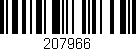 Código de barras (EAN, GTIN, SKU, ISBN): '207966'