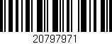 Código de barras (EAN, GTIN, SKU, ISBN): '20797971'
