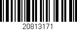 Código de barras (EAN, GTIN, SKU, ISBN): '20813171'