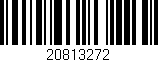 Código de barras (EAN, GTIN, SKU, ISBN): '20813272'