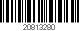 Código de barras (EAN, GTIN, SKU, ISBN): '20813280'