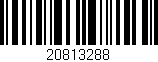 Código de barras (EAN, GTIN, SKU, ISBN): '20813288'