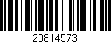 Código de barras (EAN, GTIN, SKU, ISBN): '20814573'