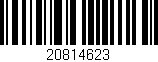 Código de barras (EAN, GTIN, SKU, ISBN): '20814623'