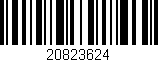 Código de barras (EAN, GTIN, SKU, ISBN): '20823624'