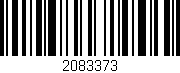 Código de barras (EAN, GTIN, SKU, ISBN): '2083373'