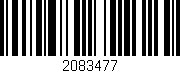 Código de barras (EAN, GTIN, SKU, ISBN): '2083477'