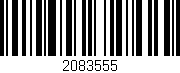 Código de barras (EAN, GTIN, SKU, ISBN): '2083555'