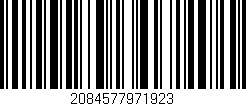 Código de barras (EAN, GTIN, SKU, ISBN): '2084577971923'