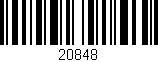 Código de barras (EAN, GTIN, SKU, ISBN): '20848'