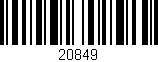 Código de barras (EAN, GTIN, SKU, ISBN): '20849'