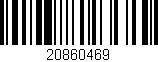 Código de barras (EAN, GTIN, SKU, ISBN): '20860469'