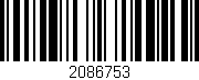 Código de barras (EAN, GTIN, SKU, ISBN): '2086753'