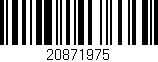 Código de barras (EAN, GTIN, SKU, ISBN): '20871975'