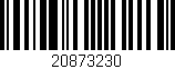 Código de barras (EAN, GTIN, SKU, ISBN): '20873230'