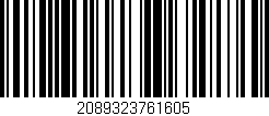 Código de barras (EAN, GTIN, SKU, ISBN): '2089323761605'