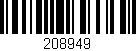 Código de barras (EAN, GTIN, SKU, ISBN): '208949'