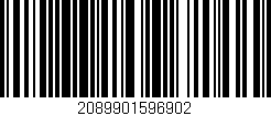 Código de barras (EAN, GTIN, SKU, ISBN): '2089901596902'