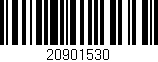 Código de barras (EAN, GTIN, SKU, ISBN): '20901530'