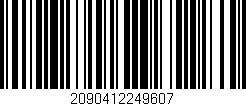 Código de barras (EAN, GTIN, SKU, ISBN): '2090412249607'