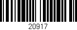 Código de barras (EAN, GTIN, SKU, ISBN): '20917'