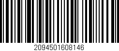 Código de barras (EAN, GTIN, SKU, ISBN): '2094501608146'