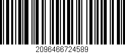Código de barras (EAN, GTIN, SKU, ISBN): '2096466724589'