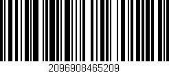 Código de barras (EAN, GTIN, SKU, ISBN): '2096908465209'
