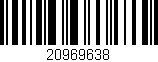 Código de barras (EAN, GTIN, SKU, ISBN): '20969638'