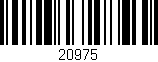 Código de barras (EAN, GTIN, SKU, ISBN): '20975'