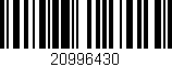 Código de barras (EAN, GTIN, SKU, ISBN): '20996430'
