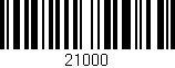 Código de barras (EAN, GTIN, SKU, ISBN): '21000'