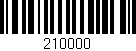 Código de barras (EAN, GTIN, SKU, ISBN): '210000'