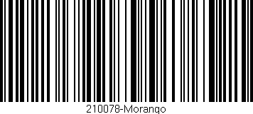 Código de barras (EAN, GTIN, SKU, ISBN): '210078-Morango'
