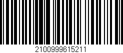 Código de barras (EAN, GTIN, SKU, ISBN): '2100999615211'