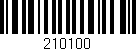 Código de barras (EAN, GTIN, SKU, ISBN): '210100'