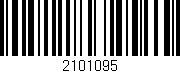 Código de barras (EAN, GTIN, SKU, ISBN): '2101095'