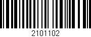 Código de barras (EAN, GTIN, SKU, ISBN): '2101102'