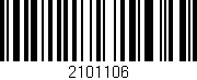 Código de barras (EAN, GTIN, SKU, ISBN): '2101106'