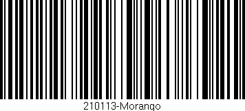 Código de barras (EAN, GTIN, SKU, ISBN): '210113-Morango'