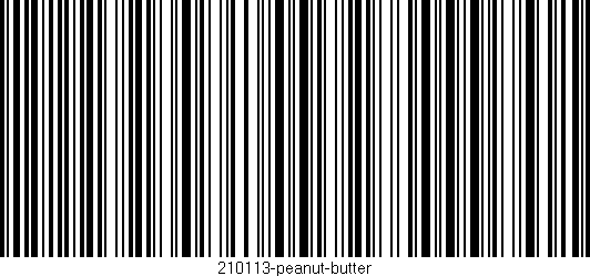 Código de barras (EAN, GTIN, SKU, ISBN): '210113-peanut-butter'