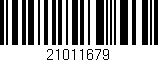 Código de barras (EAN, GTIN, SKU, ISBN): '21011679'