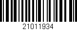 Código de barras (EAN, GTIN, SKU, ISBN): '21011934'