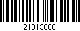 Código de barras (EAN, GTIN, SKU, ISBN): '21013880'