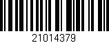 Código de barras (EAN, GTIN, SKU, ISBN): '21014379'