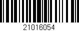 Código de barras (EAN, GTIN, SKU, ISBN): '21016054'
