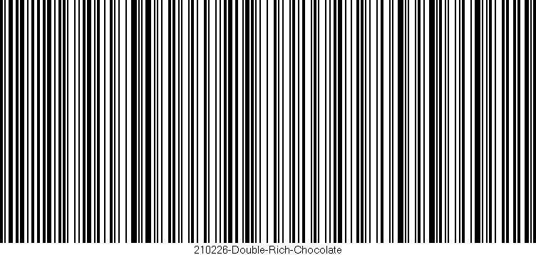 Código de barras (EAN, GTIN, SKU, ISBN): '210226-Double-Rich-Chocolate'