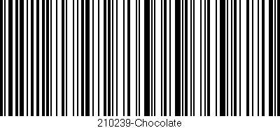 Código de barras (EAN, GTIN, SKU, ISBN): '210239-Chocolate'