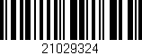 Código de barras (EAN, GTIN, SKU, ISBN): '21029324'