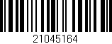 Código de barras (EAN, GTIN, SKU, ISBN): '21045164'